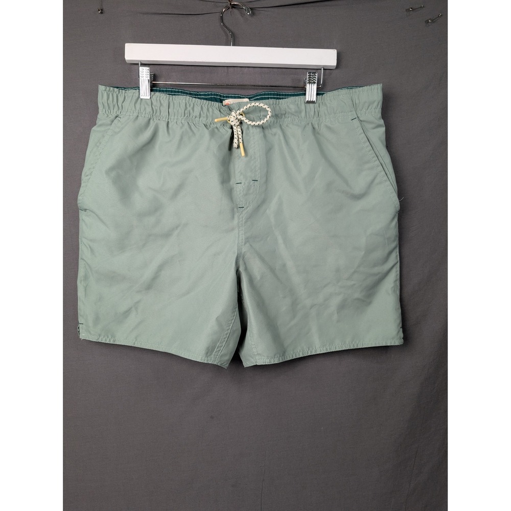 Laguna Swim Mens Sage Green Mesh Lined Board Shorts LMS4670 Size L